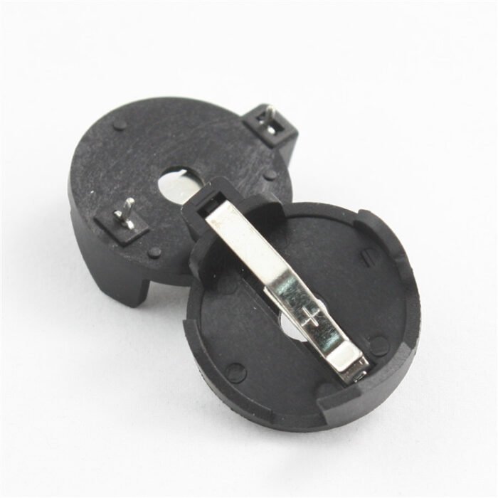 BS-2032-7 6V CR2032 plastic button cell battery holder for 2pcs CR2032