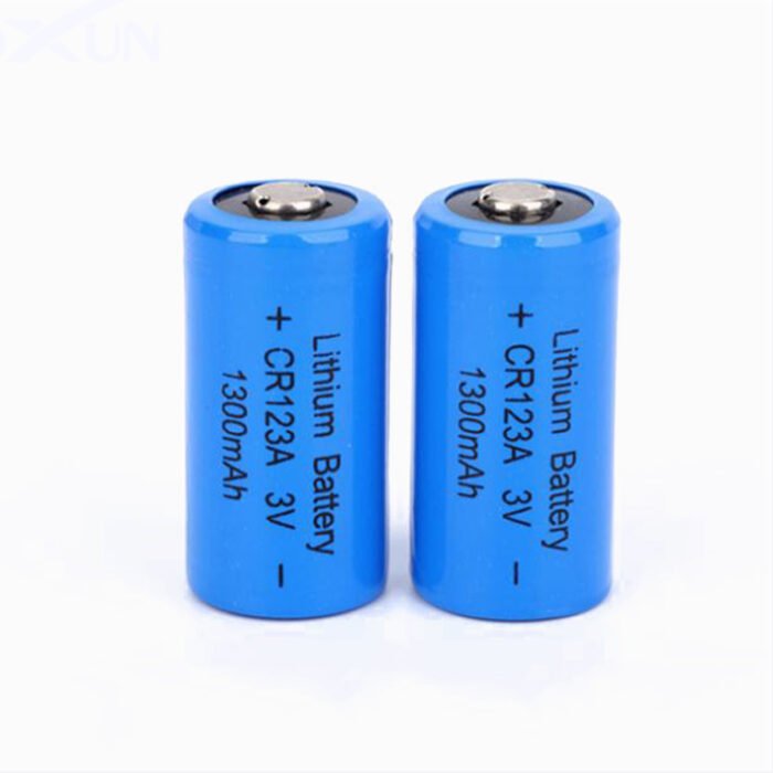 3.0V CR123A 1300mAh Limno2 Battery