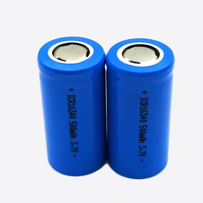 Rechargeable Battery cell 16340 3.7v 500mah