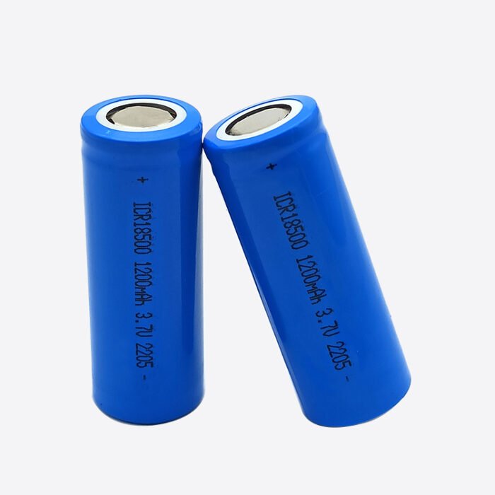 ICR 18500 3.7v 1200mAh lithium ion rechargeable battery - Image 3