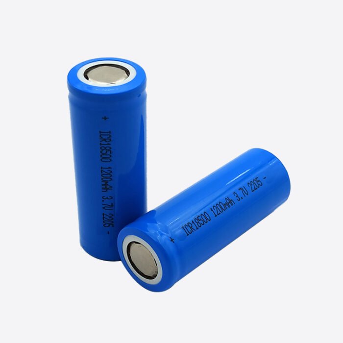 ICR 18500 3.7v 1200mAh lithium ion rechargeable battery - Image 2
