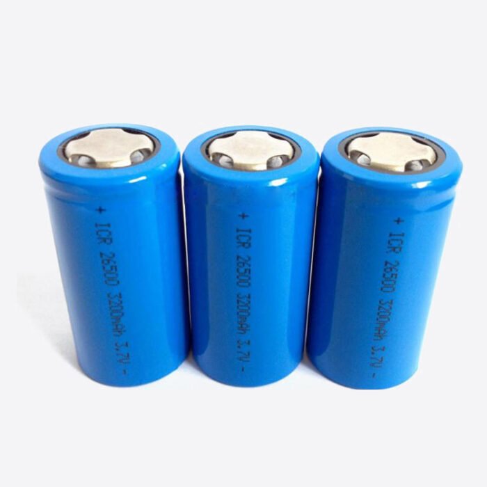 ICR26500 lithium ion battery 3.7V 3200mAh