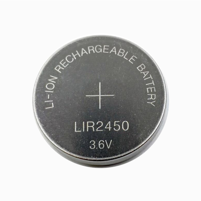 lir2450 3.6v rechargeable battery